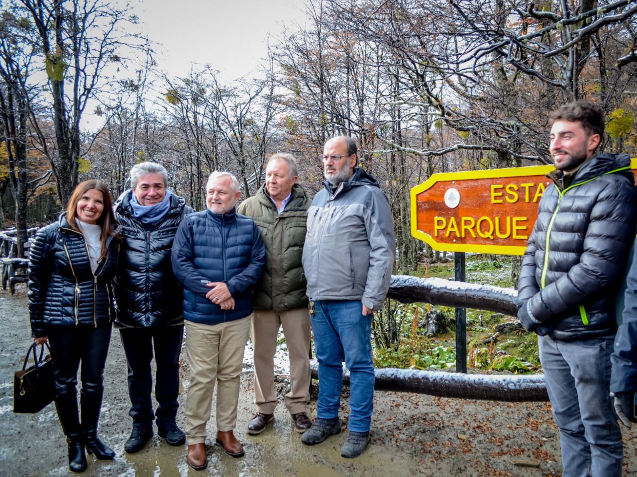 El municipio de Ushuaia participó de la inauguración de la estación parque nacional del tren del fin del mundo