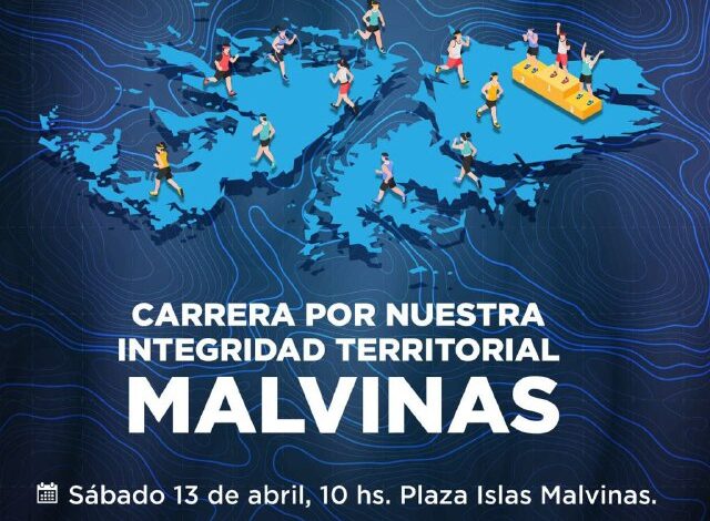 “Por nuestra integridad territoria”: inscriben en el espacio pensar Malvinas para la carrera del 13 de abril