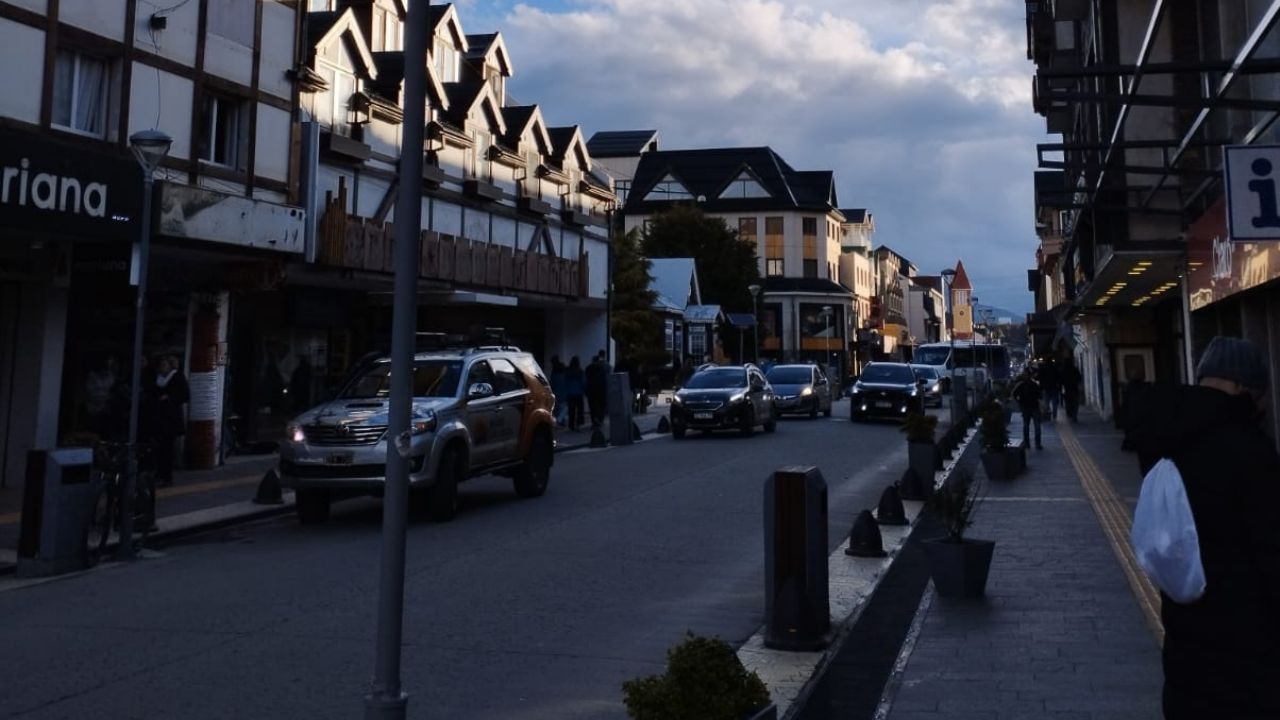 Una Ushuaia sin luz ni agua