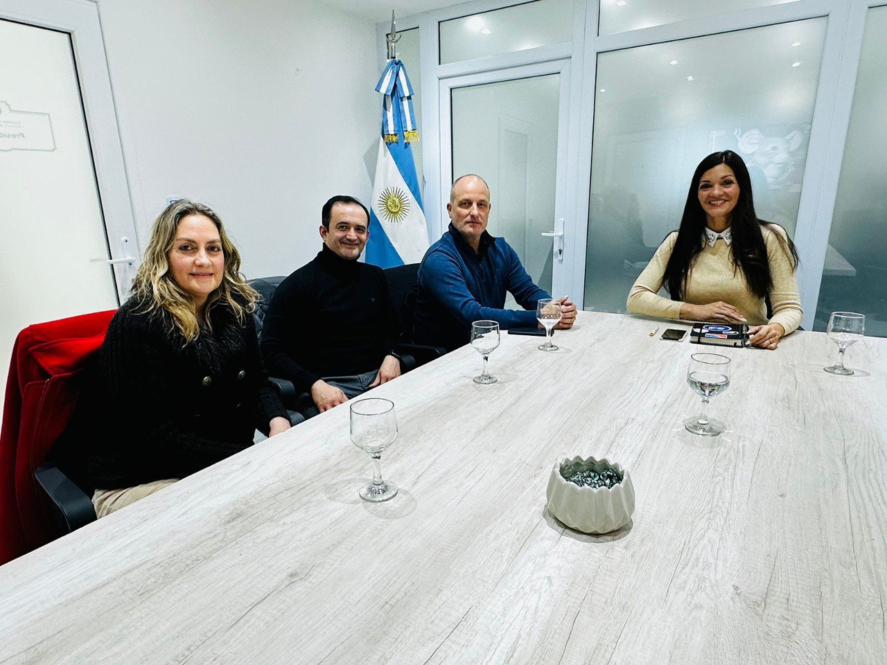 Zamora y Löffler se reunieron con el titular del INFUERTUR para trabajar el potencial turístico de Río Grande