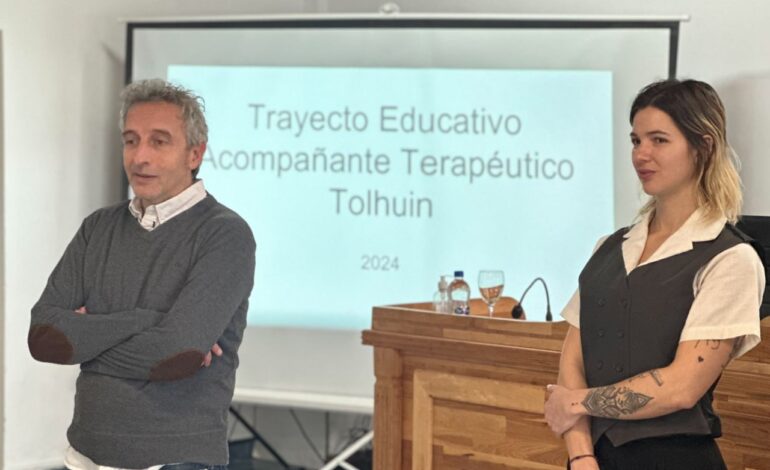 Se inauguró en Tolhuin el proyecto formativo de acompañantes terapéuticos