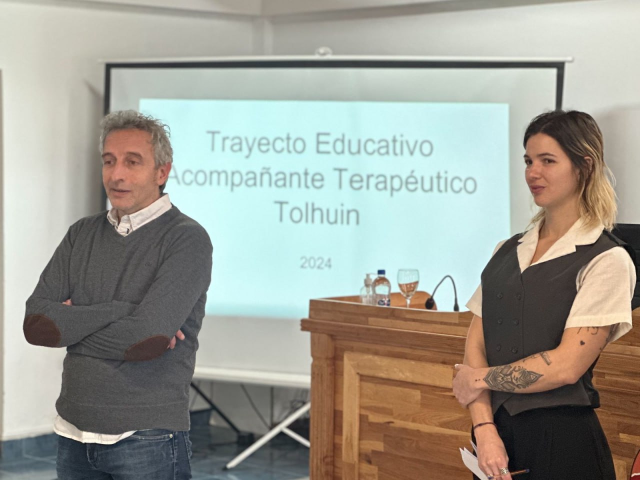 Se inauguró en Tolhuin el proyecto formativo de acompañantes terapéuticos