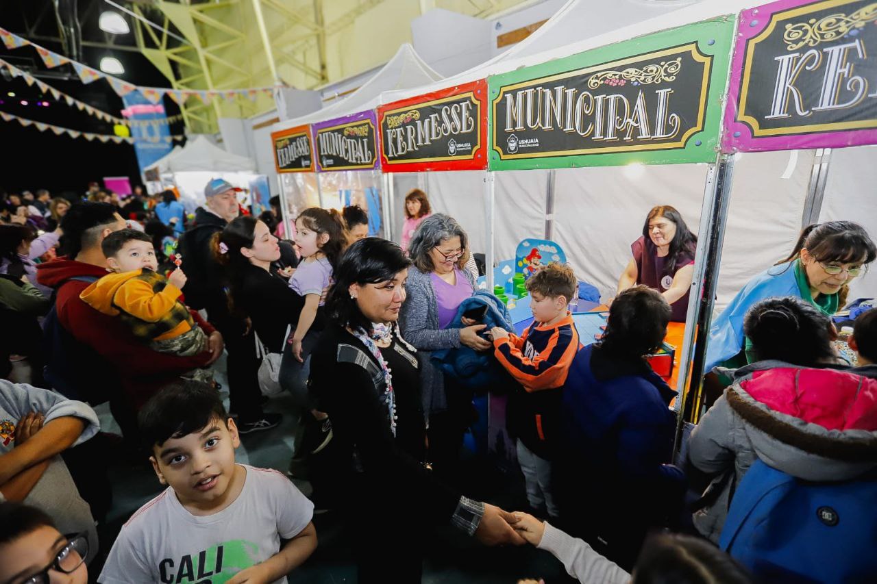 Niños y niñas de la ciudad disfrutaron de los festejos por el mes de las infancias