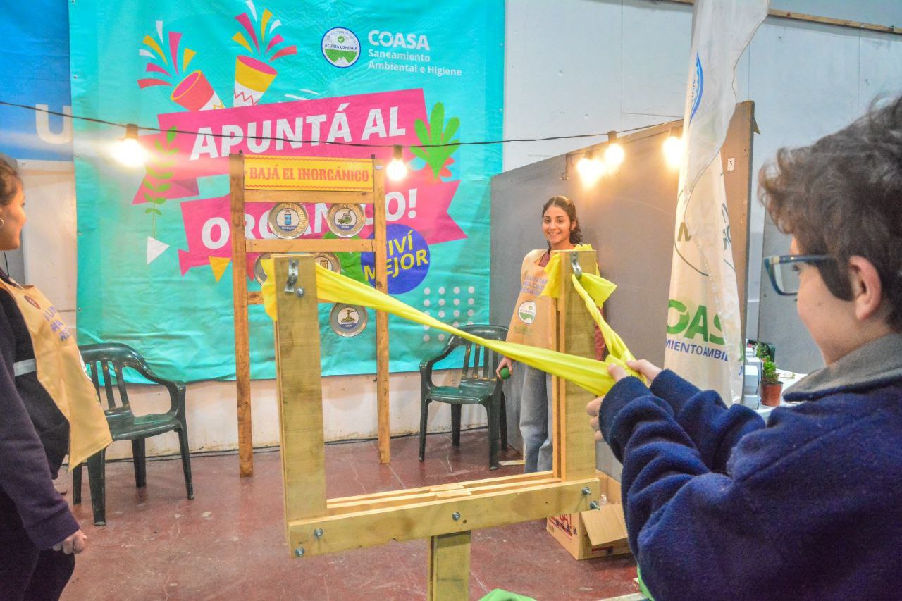 Se realizó la expo ambiental de la municipalidad de Ushuaia