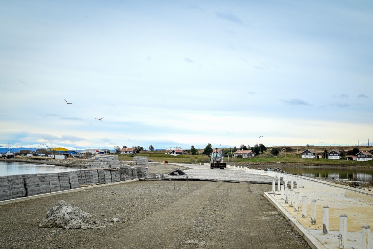 Reiniciaron los trabajos en la obra de la pasarela Luis Pedro Fique