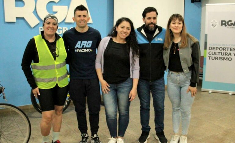 Encuentro de iniciación y capacitación para promover el ciclismo femenino en Río Grande