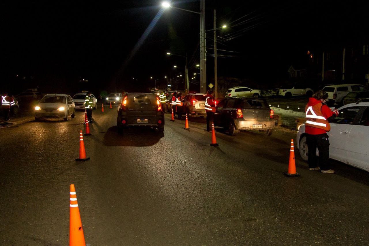Operativo de tránsito en Ushuaia: Fueron controlados 384 vehículos
