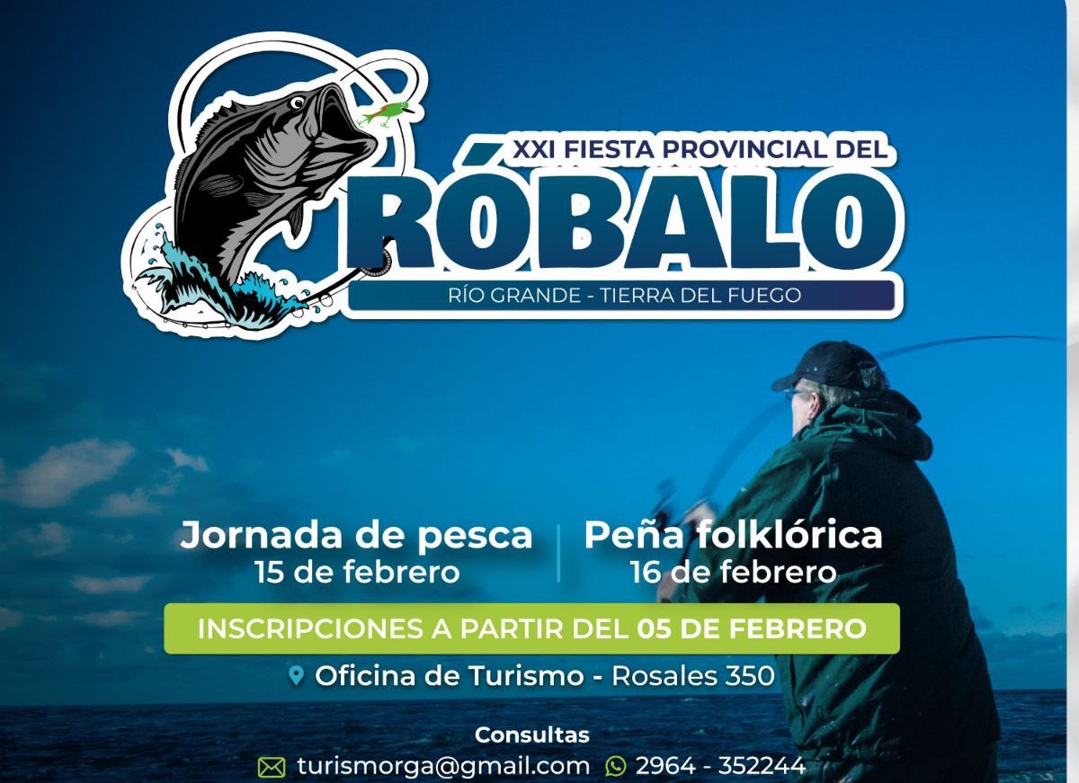 Río Grande se prepara para la XXI edición de la fiesta del róbalo
