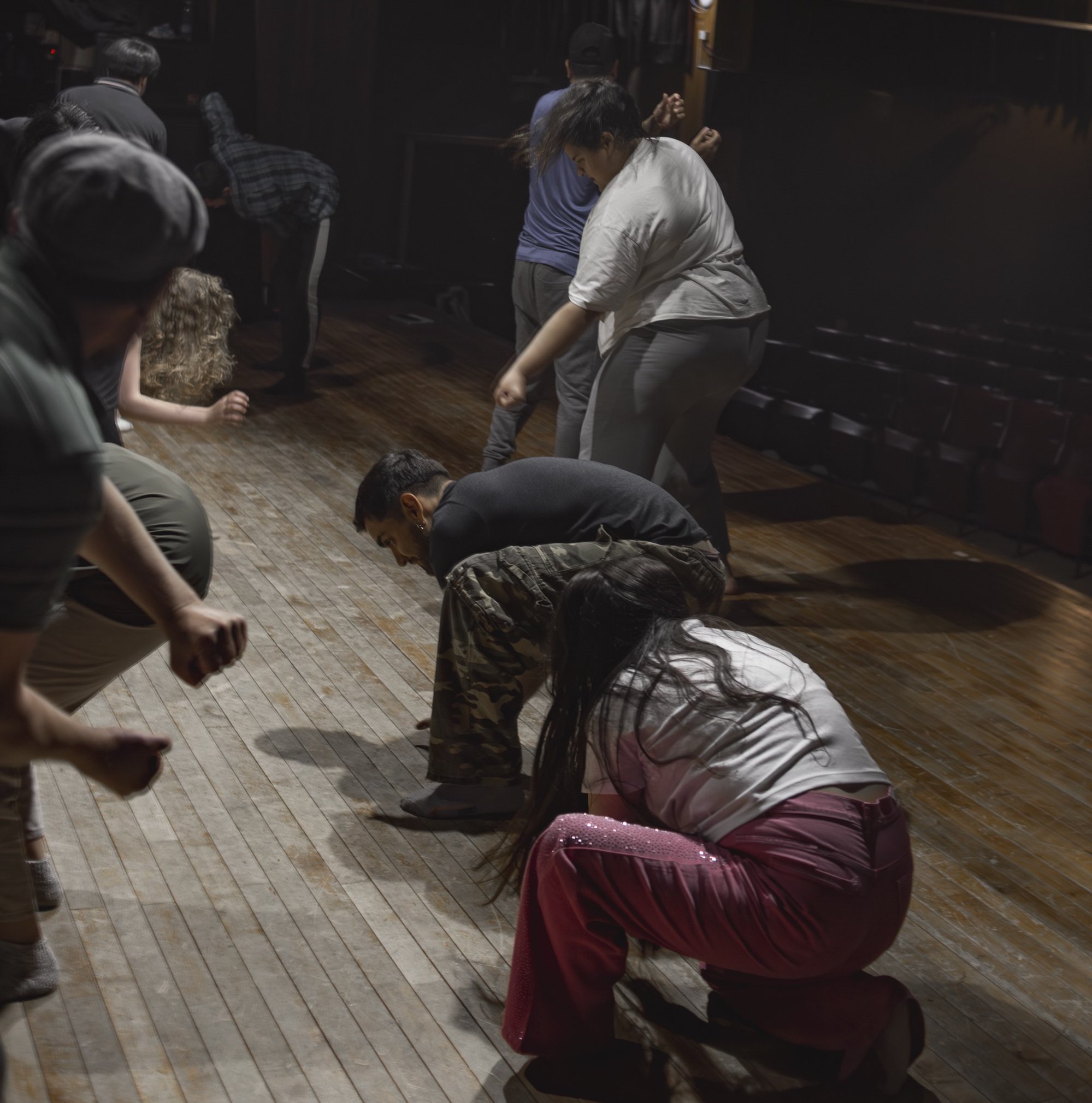 Jóvenes y adultos se formaron en la masterclass de actuación “el método vivo”