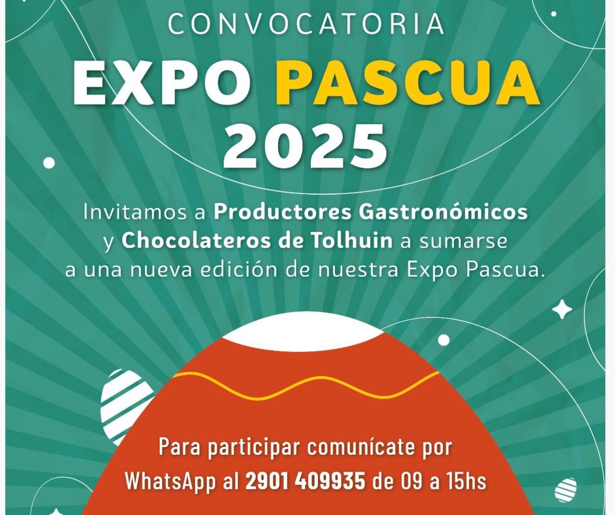 El Municipio de Tolhuin lanza la convocatoria para la Expo Pascua 2025
